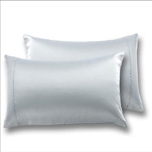 2 Satin Pillowcases NWT